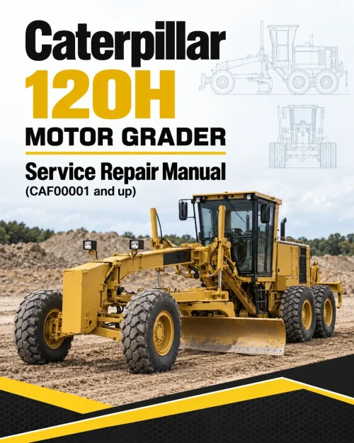Caterpillar CAT 120H Motor Grader Service Repair Manual (CAF00001 and up) Caterpillar CAT 120H Motor Grader Service Repair Manual (CAF00001 and up)