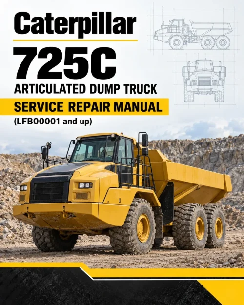 Caterpillar CAT 725C Articulated Dump Truck Service Repair Manual (LFB00001 and up) Caterpillar CAT 725C Articulated Dump Truck Service Repair Manual (LFB00001 and up)