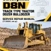 Caterpillar CAT D8N Track Type Tractor Dozer Bulldozer Service Repair Manual (5TJ00001 and up)