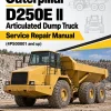 Caterpillar CAT D250E II Articulated Dump Truck Service Repair Manual (4PS00001 and up)
