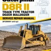 Caterpillar CAT D8R II Track Type Tractor Dozer Bulldozer Service Repair Manual (6YZ00001 and up)
