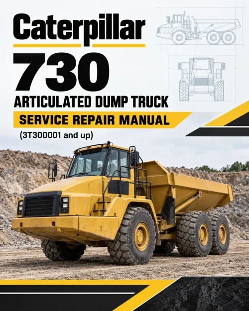 Caterpillar CAT 730 Articulated Dump Truck Service Repair Manual (3T300001 and up) Caterpillar CAT 730 Articulated Dump Truck Service Repair Manual (3T300001 and up)