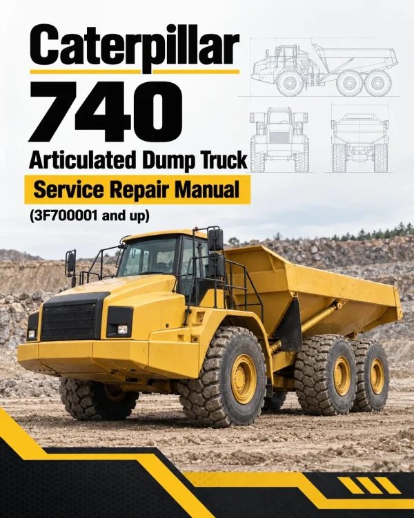 Caterpillar CAT 740 Articulated Dump Truck Service Repair Manual (3F700001 and up) Caterpillar CAT 740 Articulated Dump Truck Service Repair Manual (3F700001 and up)