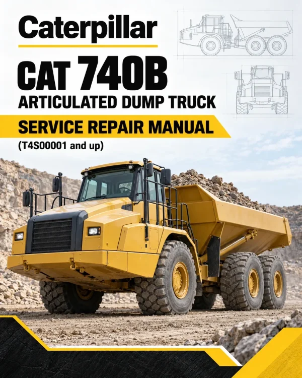 Caterpillar CAT 740B Articulated Dump Truck Service Repair Manual (T4S00001 and up) Caterpillar CAT 740B Articulated Dump Truck Service Repair Manual (T4S00001 and up)