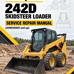 Caterpillar CAT 242D Skidsteer Loader Service Repair Manual (A9W00001 and up)