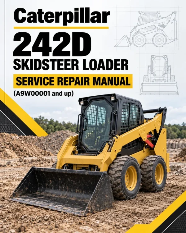 Caterpillar CAT 242D Skidsteer Loader Service Repair Manual (A9W00001 and up) Caterpillar CAT 242D Skidsteer Loader Service Repair Manual (A9W00001 and up)
