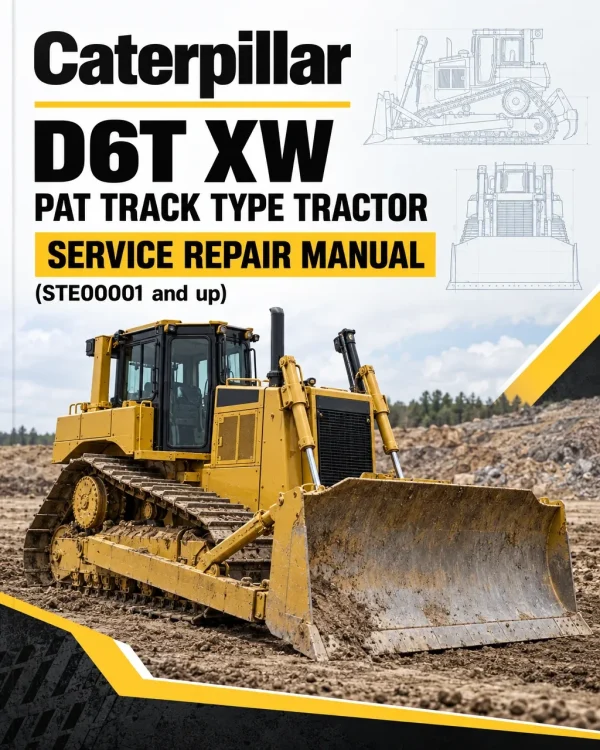 Caterpillar CAT D6T XW PAT Track Type Tractor Service Repair Manual (STE00001 and up) Caterpillar CAT D6T XW PAT Track Type Tractor Service Repair Manual (STE00001 and up)
