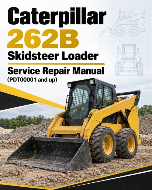 Caterpillar CAT 262B Skidsteer Loader Service Repair Manual (PDT00001 and up)