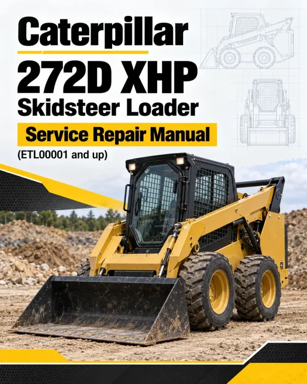 Caterpillar CAT 272D XHP Skidsteer Loader Service Repair Manual (ETL00001 and up) Caterpillar CAT 272D XHP Skidsteer Loader Service Repair Manual (ETL00001 and up)