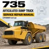 Caterpillar CAT 735 Articulated Dump Truck Service Repair Manual (3T500001 and up) Caterpillar CAT 735 Articulated Dump Truck Service Repair Manual (3T500001 and up)