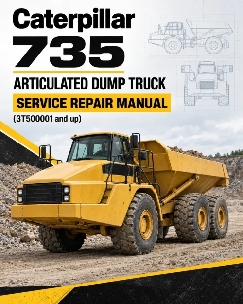 Caterpillar CAT 735 Articulated Dump Truck Service Repair Manual (3T500001 and up) Caterpillar CAT 735 Articulated Dump Truck Service Repair Manual (3T500001 and up)