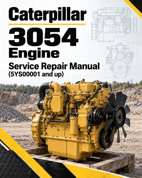 Caterpillar CAT 3054 Engine Service Repair Manual (5YS00001 and up) Caterpillar CAT 3054 Engine Service Repair Manual (5YS00001 and up)