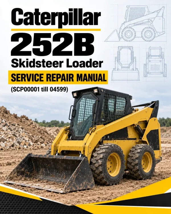 Caterpillar CAT 252B Skidsteer Loader Service Repair Manual (SCP00001 till 04599) Caterpillar CAT 252B Skidsteer Loader Service Repair Manual (SCP00001 till 04599)