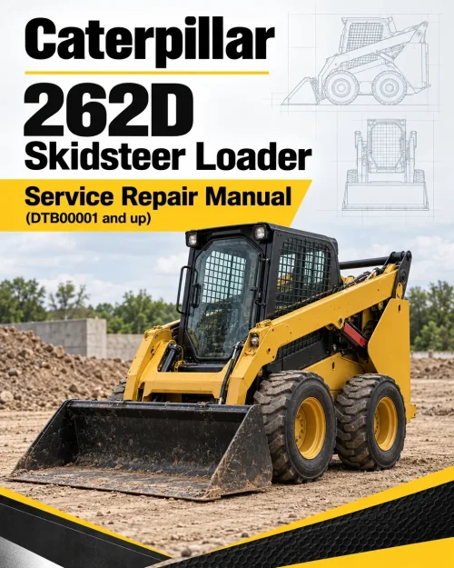 Caterpillar CAT 262D Skidsteer Loader Service Repair Manual (DTB00001 and up) Caterpillar CAT 262D Skidsteer Loader Service Repair Manual (DTB00001 and up)