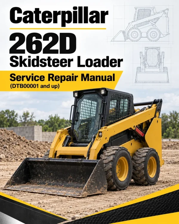 Caterpillar CAT 262D Skidsteer Loader Service Repair Manual (DTB00001 and up) Caterpillar CAT 262D Skidsteer Loader Service Repair Manual (DTB00001 and up)