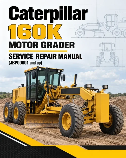 Caterpillar CAT 160K Motor Grader Service Repair Manual (JBP00001 and up) Caterpillar CAT 160K Motor Grader Service Repair Manual (JBP00001 and up)