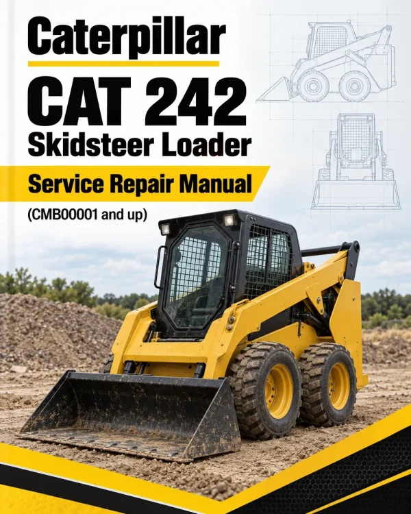 Caterpillar CAT 242 Skidsteer Loader Service Repair Manual (CMB00001 and up)