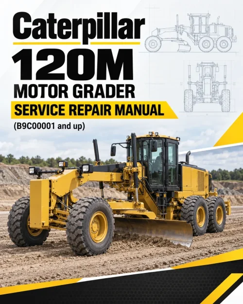 Caterpillar CAT 120M Motor Grader Service Repair Manual (B9C00001 and up) Caterpillar CAT 120M Motor Grader Service Repair Manual (B9C00001 and up)