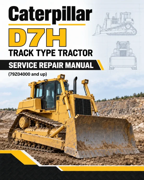 Caterpillar CAT D7H Track Type Tractor Service Repair Manual (79Z04000 and up) Caterpillar CAT D7H Track Type Tractor Service Repair Manual (79Z04000 and up)