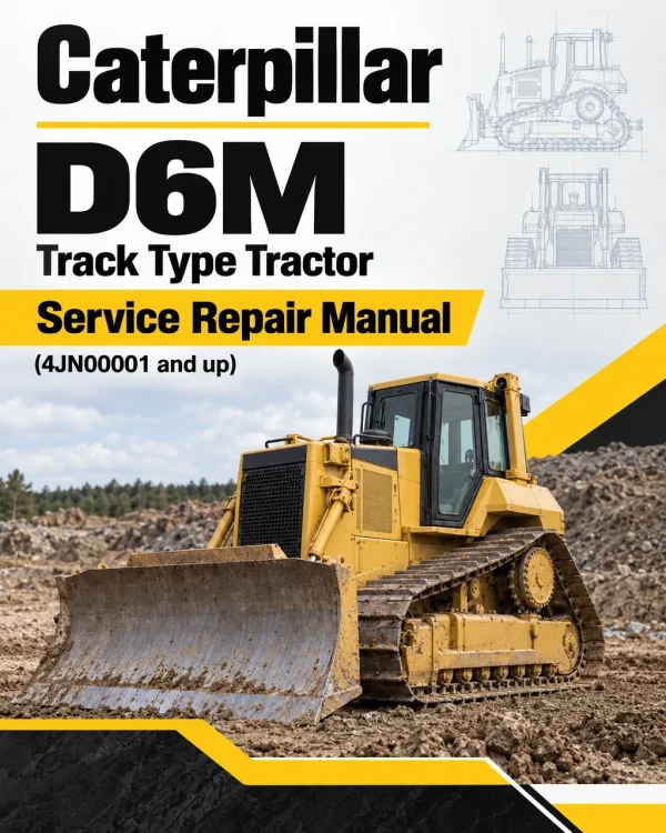 Caterpillar CAT D6M Track Type Tractor Service Repair Manual (4JN00001 and up) Caterpillar CAT D6M Track Type Tractor Service Repair Manual (4JN00001 and up)
