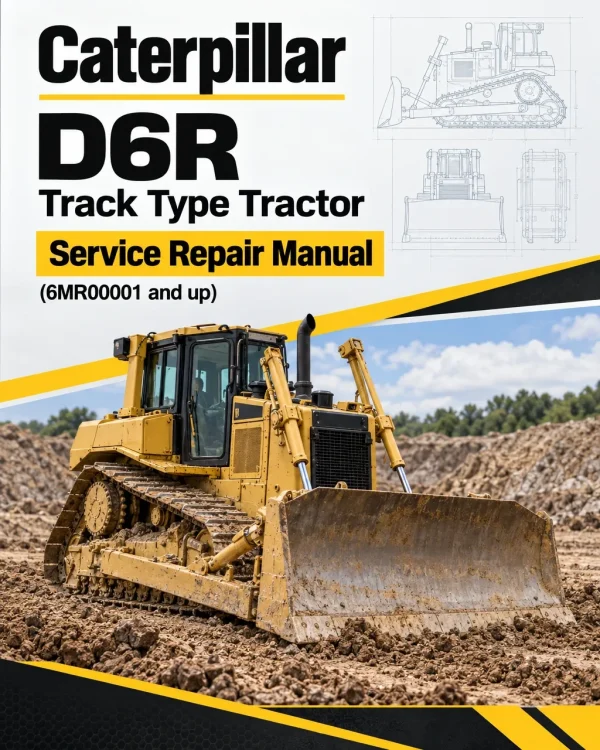 Caterpillar CAT D6R Track Type Tractor Service Repair Manual (6MR00001 and up) Caterpillar CAT D6R Track Type Tractor Service Repair Manual (6MR00001 and up)