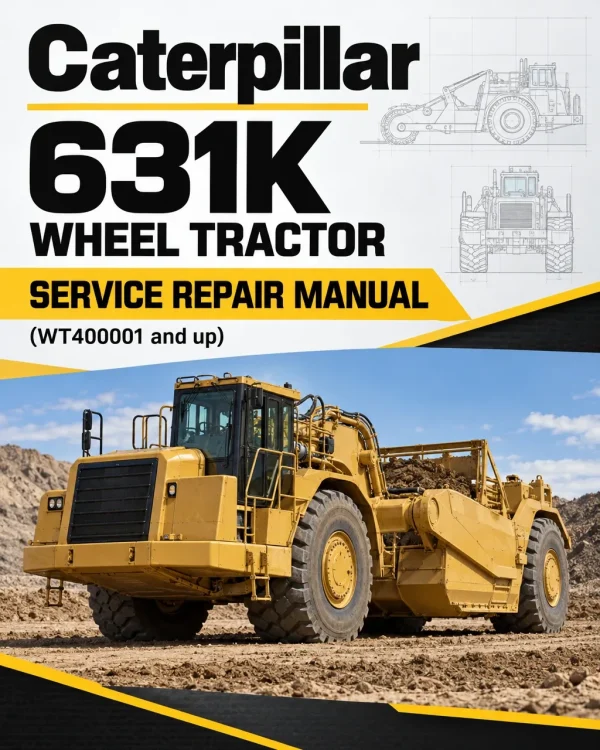 Caterpillar CAT 631K Wheel Tractor Service Repair Manual (WT400001 and up) Caterpillar CAT 631K Wheel Tractor Service Repair Manual (WT400001 and up)