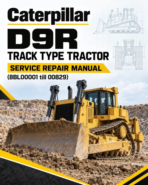Caterpillar CAT D9R Track Type Tractor Service Repair Manual (8BL00001 till 00829) Caterpillar CAT D9R Track Type Tractor Service Repair Manual (8BL00001 till 00829)