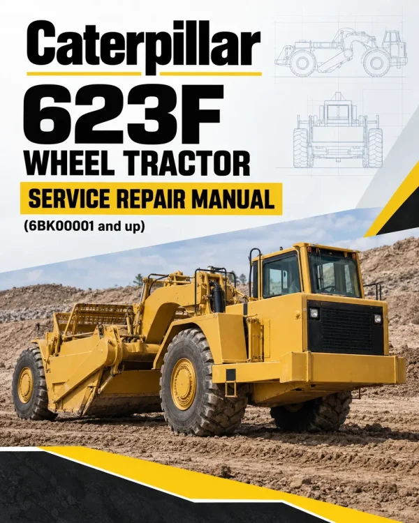 Caterpillar CAT 623F Wheel Tractor Service Repair Manual (6BK00001 and up) Caterpillar CAT 623F Wheel Tractor Service Repair Manual (6BK00001 and up)