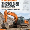 Hitachi ZH210LC-5B Excavator Service Repair Manual Hitachi ZH210LC-5B Excavator Service Repair Manual
