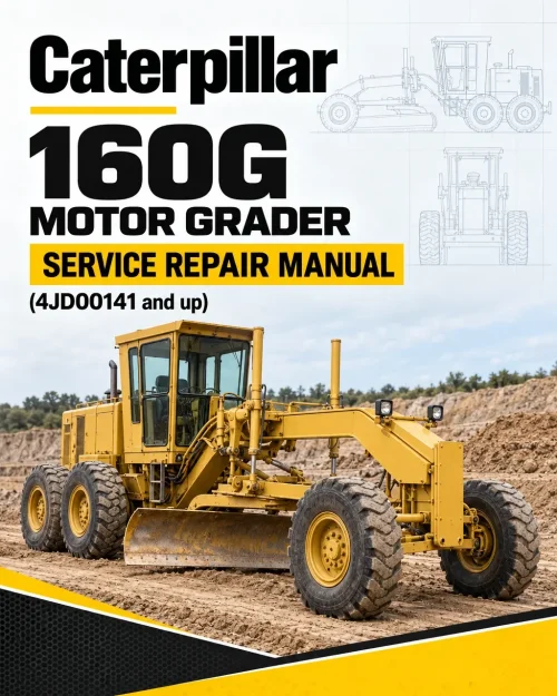 Caterpillar CAT 160G Motor Grader Service Repair Manual (4JD00141 and up) Caterpillar CAT 160G Motor Grader Service Repair Manual (4JD00141 and up)