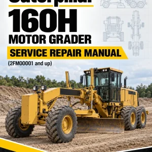 Caterpillar CAT 160H Motor Grader Service Repair Manual (2FM00001 and up)
