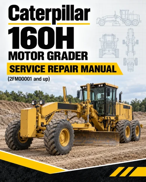 Caterpillar CAT 160H Motor Grader Service Repair Manual (2FM00001 and up) Caterpillar CAT 160H Motor Grader Service Repair Manual (2FM00001 and up)