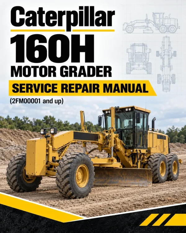 Caterpillar CAT 160H Motor Grader Service Repair Manual (2FM00001 and up) Caterpillar CAT 160H Motor Grader Service Repair Manual (2FM00001 and up)