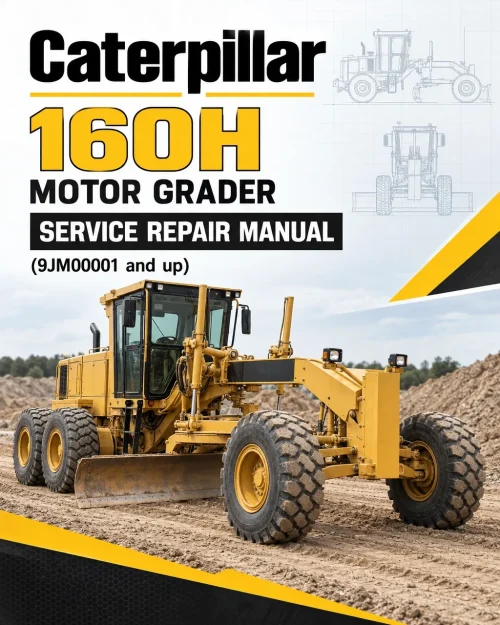 Caterpillar CAT 160H Motor Grader Service Repair Manual (9JM00001 and up) Caterpillar CAT 160H Motor Grader Service Repair Manual (9JM00001 and up)