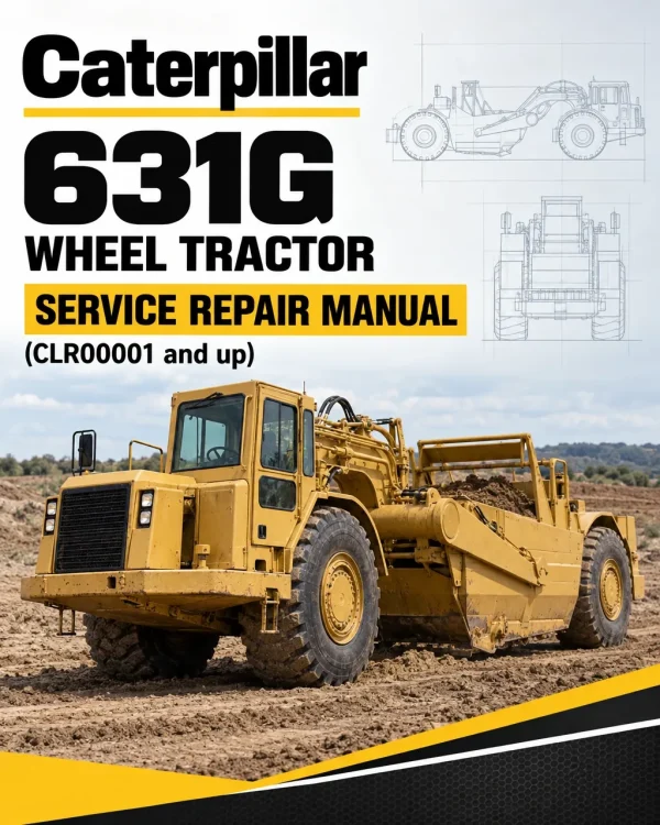 Caterpillar CAT 631G Wheel Tractor Service Repair Manual (CLR00001 and up) Caterpillar CAT 631G Wheel Tractor Service Repair Manual (CLR00001 and up)