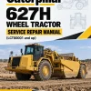 Caterpillar CAT 627H Wheel Tractor Service Repair Manual (LCT00001 and up)
