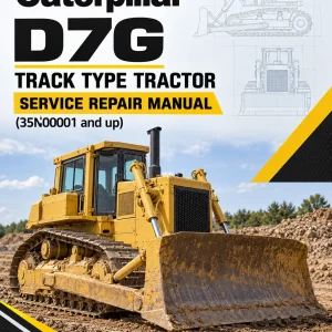 Caterpillar CAT D7G Track Type Tractor Service Repair Manual (35N00001 and up)