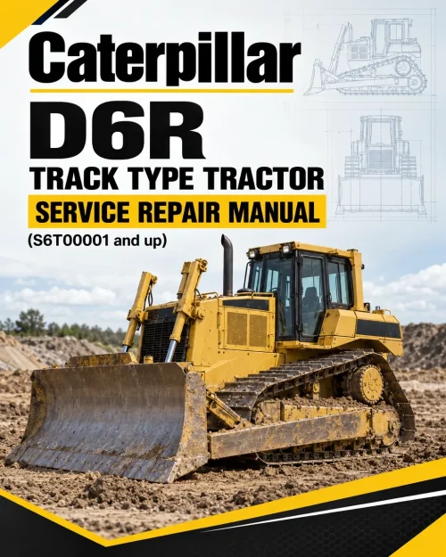 Caterpillar CAT D6R Track Type Tractor Service Repair Manual (S6T00001 and up) Caterpillar CAT D6R Track Type Tractor Service Repair Manual (S6T00001 and up)