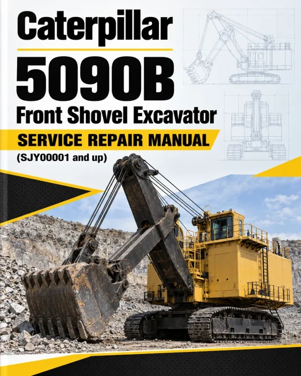 Caterpillar CAT 5090B Front Shovel Excavator Service Repair Manual (SJY00001 and up) Caterpillar CAT 5090B Front Shovel Excavator Service Repair Manual (SJY00001 and up)