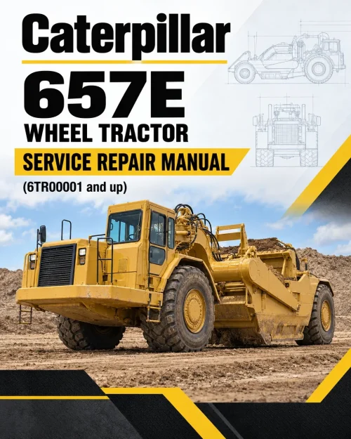 Caterpillar CAT 657E Wheel Tractor Service Repair Manual (6TR00001 and up) Caterpillar CAT 657E Wheel Tractor Service Repair Manual (6TR00001 and up)