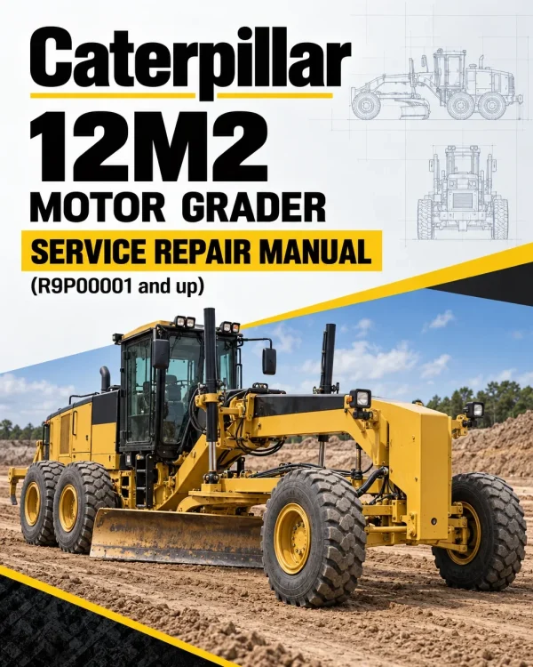 Caterpillar CAT 12M2 Motor Grader Service Repair Manual (R9P00001 and up) Caterpillar CAT 12M2 Motor Grader Service Repair Manual (R9P00001 and up)