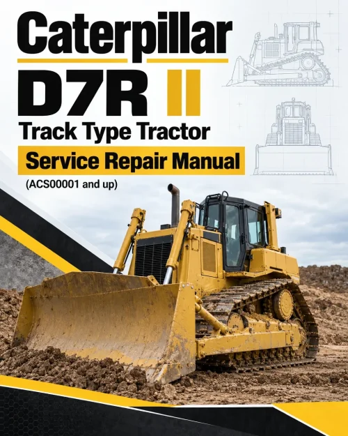 Caterpillar CAT D7R II Track Type Tractor Service Repair Manual (ACS00001 and up) Caterpillar CAT D7R II Track Type Tractor Service Repair Manual (ACS00001 and up)