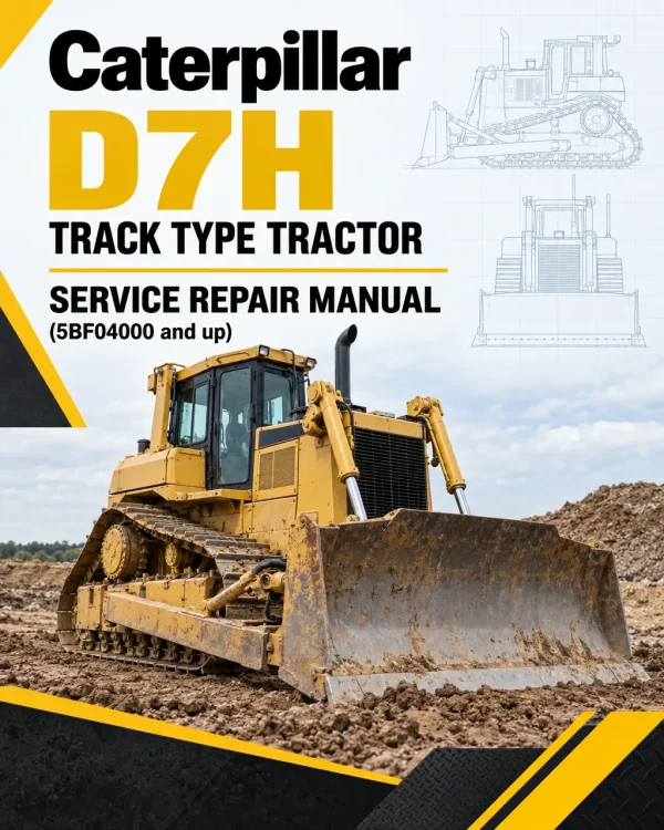 Caterpillar CAT D7H Track Type Tractor Service Repair Manual (5BF04000 and up) Caterpillar CAT D7H Track Type Tractor Service Repair Manual (5BF04000 and up)