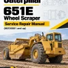 Caterpillar CAT 651E Wheel Scraper Service Repair Manual (88Z00001 and up)
