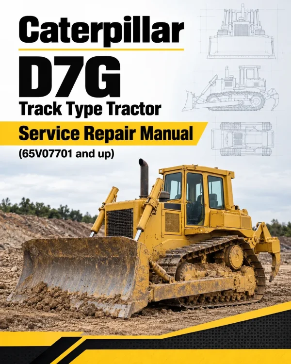 Caterpillar CAT D7G Track Type Tractor Service Repair Manual (65V07701 and up)