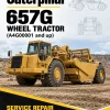 Caterpillar CAT 657G Wheel Tractor Service Repair Manual (A4G00001 and up)