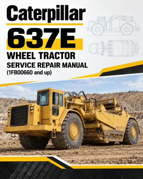 Caterpillar CAT 637E Wheel Tractor Service Repair Manual (1FB00660 and up) Caterpillar CAT 637E Wheel Tractor Service Repair Manual (1FB00660 and up)