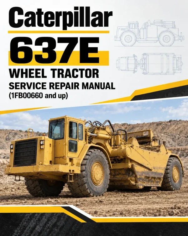 Caterpillar CAT 637E Wheel Tractor Service Repair Manual (1FB00660 and up) Caterpillar CAT 637E Wheel Tractor Service Repair Manual (1FB00660 and up)