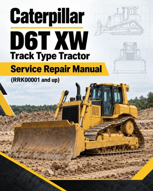 Caterpillar CAT D6T XW Track Type Tractor Service Repair Manual (RRK00001 and up)