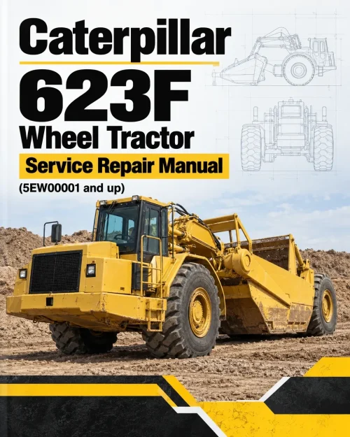 Caterpillar CAT 623F Wheel Tractor Service Repair Manual (5EW00001 and up) Caterpillar CAT 623F Wheel Tractor Service Repair Manual (5EW00001 and up)
